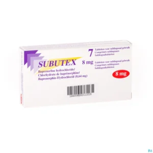 Subutex Tablet 7 x 8 mg